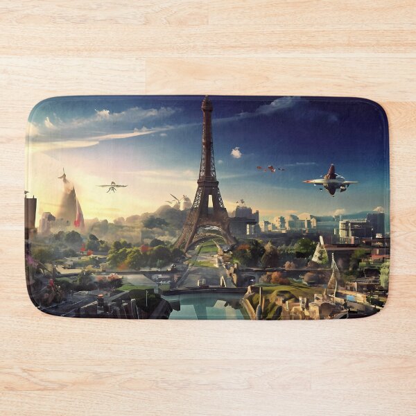 Item preview, The Rise of Fall of Paris designed and sold by CodeCraftedAI.