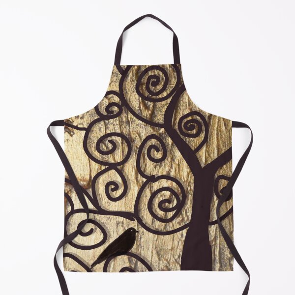 Item preview, gustav klimt prints Cute birds on autumn fall gold  designed and sold by wrightsonarts.