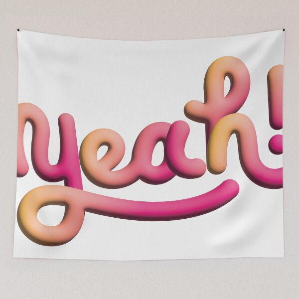 Item preview, Yeah! 3D Lettering designed and sold by delostantos.