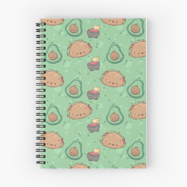 Item preview, Pattern: Mexican Taco, Avocado and Salsa designed and sold by SketchesWSara.
