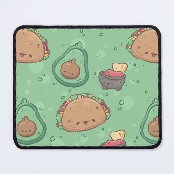 Item preview, Pattern: Mexican Taco, Avocado and Salsa designed and sold by SketchesWSara.