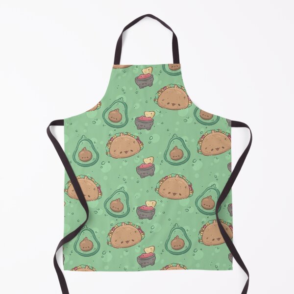 Item preview, Pattern: Mexican Taco, Avocado and Salsa designed and sold by SketchesWSara.
