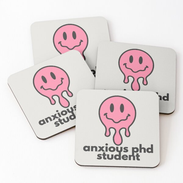 Item preview, Anxious PhD Student designed and sold by Sad PhD Student.