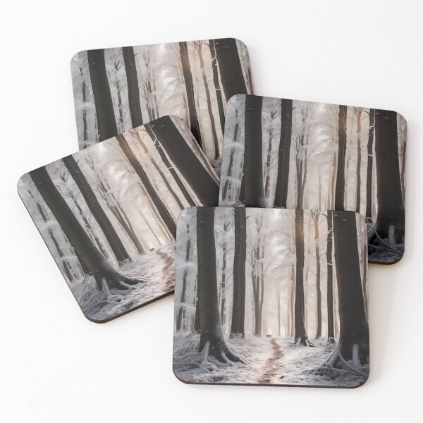 Item preview, Snowy forest designed and sold by AIArtArchitect.