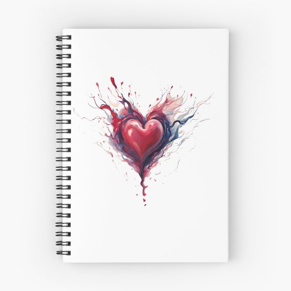 Item preview, Red Splash Heart designed and sold by LittleGoblinPrs.