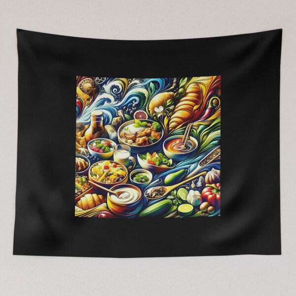 Item preview, "Global Feast: A Culinary Journey" designed and sold by APARTAI EU.
