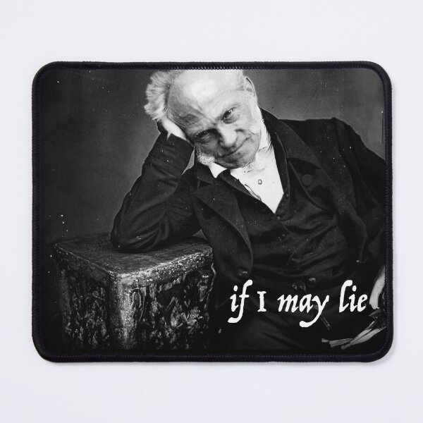 Item preview, Schopenhauer photo sentens designed and sold by TriangleWorld.