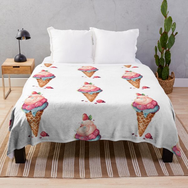 Item preview, Strawberry Ice Cream- Pixel art designed and sold by octoboobs.