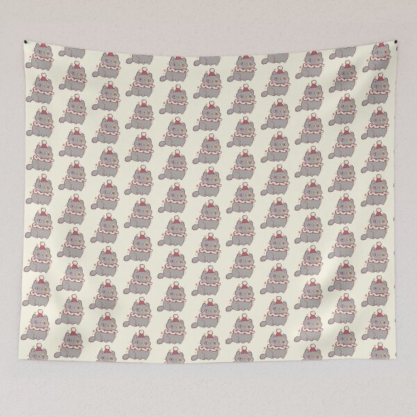 Item preview, Gray Cat clown  designed and sold by Mayarart.