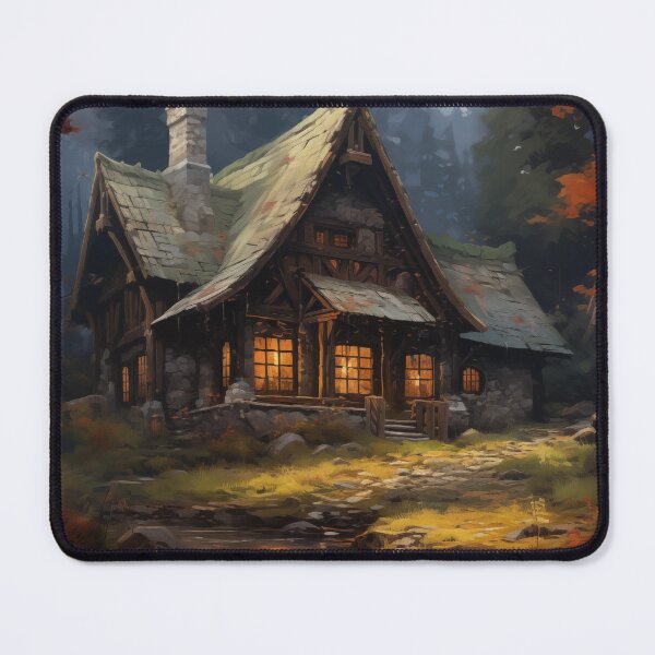Item preview, Cabin in the woods designed and sold by AIArtArchitect.