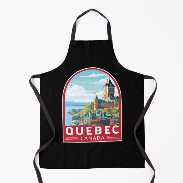 Item preview, Quebec Canada Travel Art Emblem designed and sold by KrisSidDesigns.