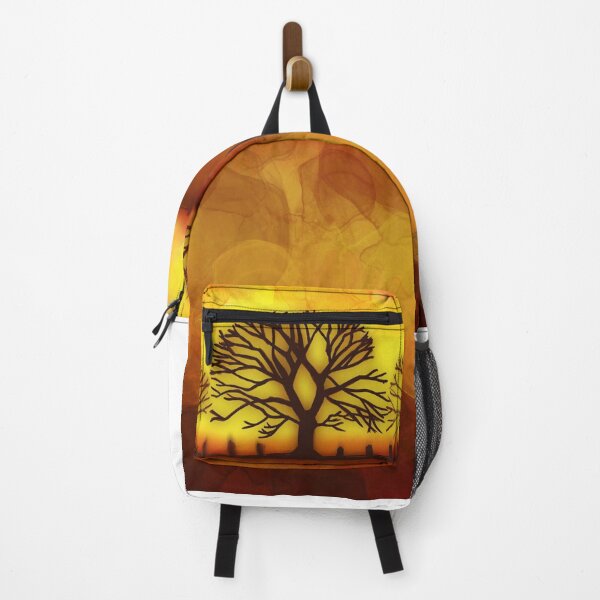 Item preview, Tree of life warm sunset on autumn tree in fall designed and sold by wrightsonarts.