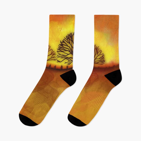 Item preview, Tree of life warm sunset on autumn tree in fall designed and sold by wrightsonarts.