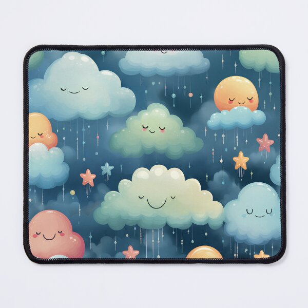 Item preview, Fluffy Clouds and Rainbows 2.1 designed and sold by ananoto.