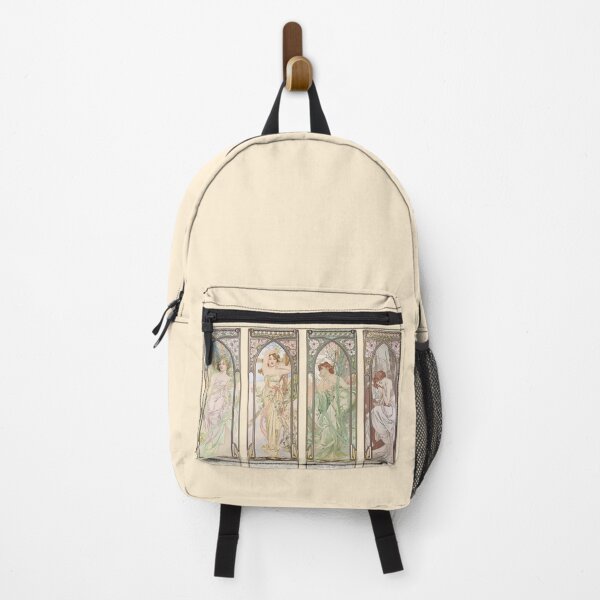 Item preview, The times of the day (Les heures du jour), by Alphonse Mucha. HIGH DEFINITION designed and sold by MINDTHECHERRY.