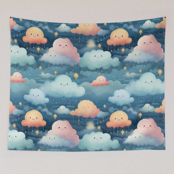 Item preview, Fluffy Clouds and Rainbows 2.2 designed and sold by ananoto.