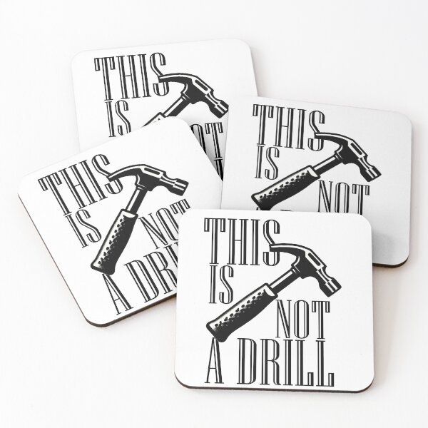 Item preview, Literal Wordplay, THIS IS NOT A DRILL designed and sold by Gold Turtle  Lina.