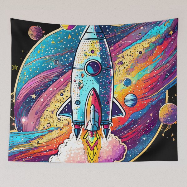 Item preview, Galactic Soar designed and sold by AI-Only Creations.