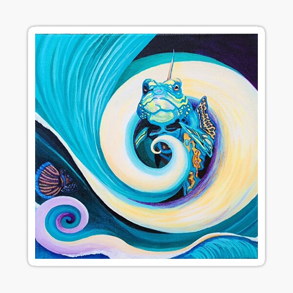 Interdimensional Goby Sticker