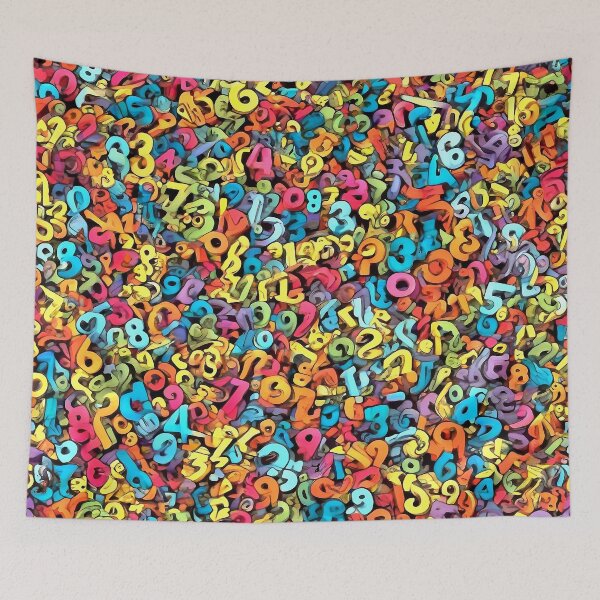 Item preview, Jumble of numbers designed and sold by Artman24.