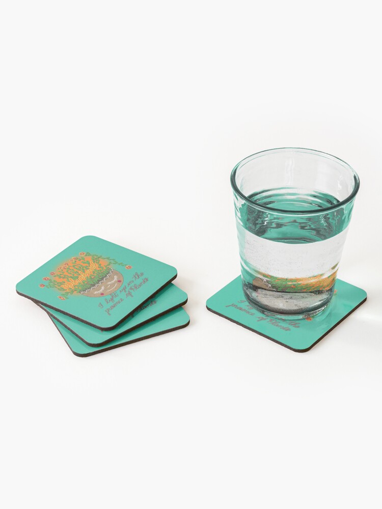 Thumbnail 2 of 5, Coasters (Set of 4), Plantovert designed and sold by ArtistSandee.