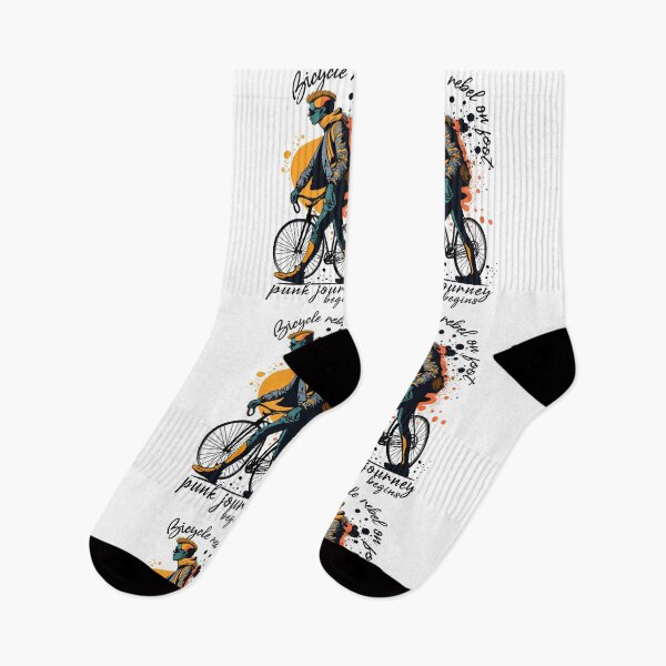 Item preview, Bicycle rebel on foot –  punk journey begins designed and sold by Concept-Hub.