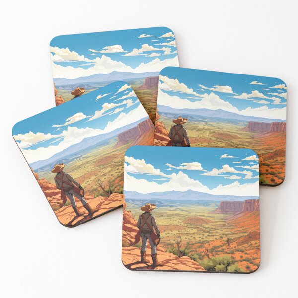 Item preview, Cowboy in the canyons  designed and sold by PricklyPeanut.