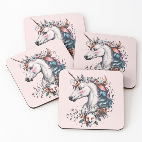 Item preview, Part time unicorn full time Vixen designed and sold by Vixen-Games.