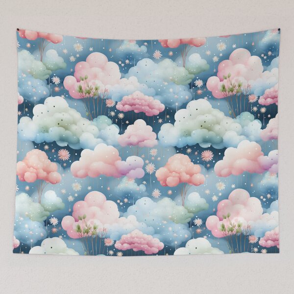 Item preview, Fluffy Clouds and Rainbows 3.1 designed and sold by ananoto.