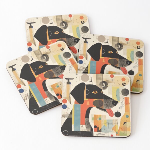 Item preview, Happy Dog Collage -  Style designed and sold by Offset Vinyl Film.