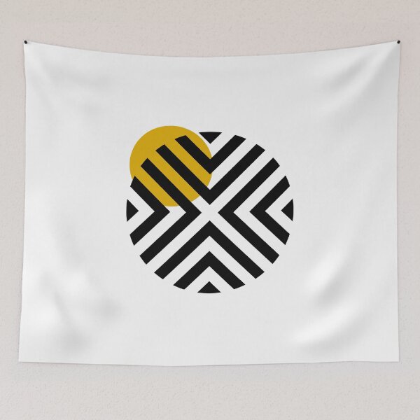 Item preview, Yellow X on circle designed and sold by HOMELON.