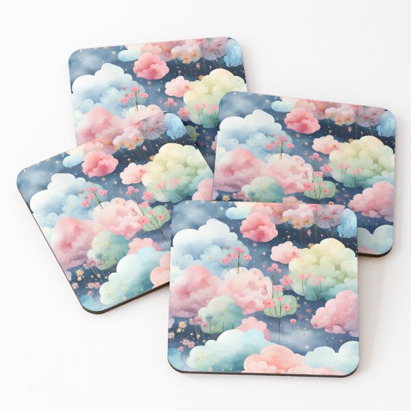 Item preview, Fluffy Clouds and Rainbows 3.2 designed and sold by ananoto.