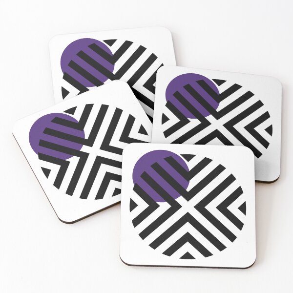 Item preview, Purple X on circle designed and sold by HOMELON.