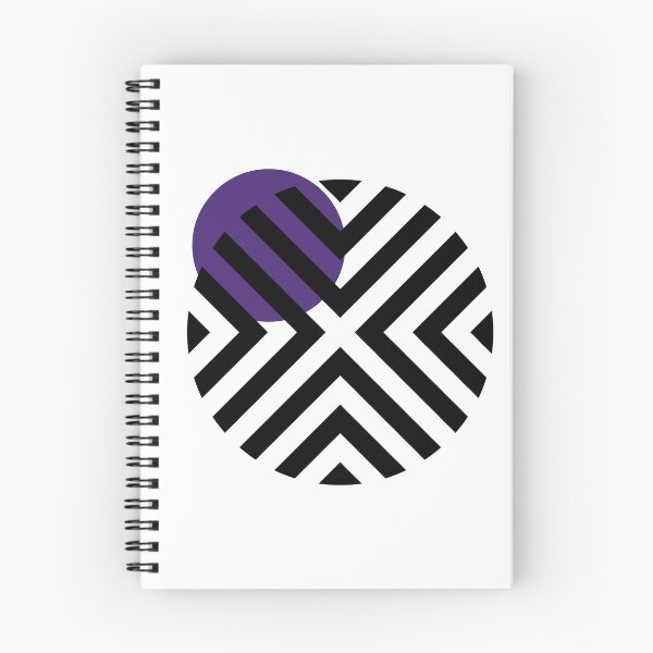 Item preview, Purple X on circle designed and sold by HOMELON.