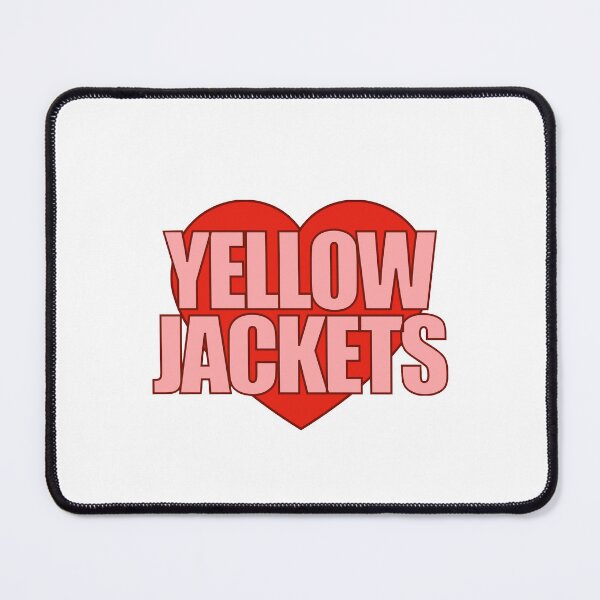 Item preview, Yellowjackets Heart designed and sold by Chesley Design.