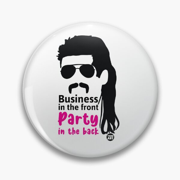 Artikelvorschau, MULLET BUSINESS PATY BACK entworfen und verkauft von TODD GOLDMAN.