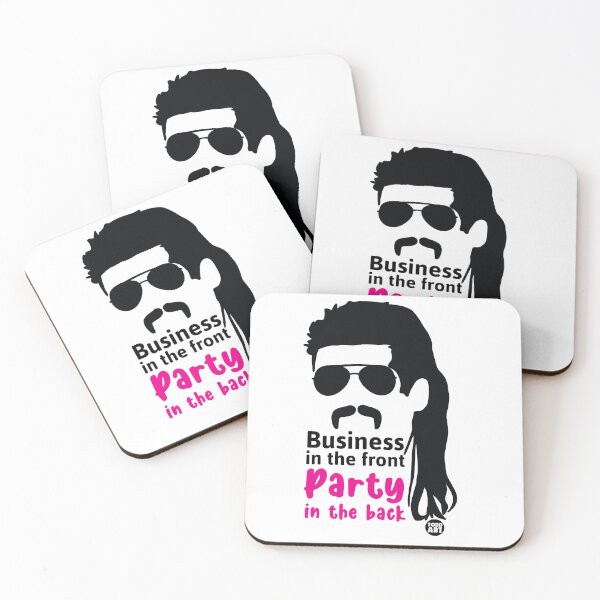 Item preview, MULLET BUSINESS PATY BACK designed and sold by TODD GOLDMAN.