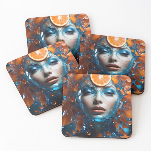 Item preview, Female Face fruit 02 designed and sold by txstock.