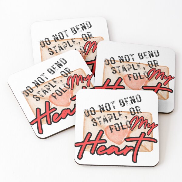 Item preview, Do Not Bend, Staple, or Fold My Heart designed and sold by LittleGoblinPrs.