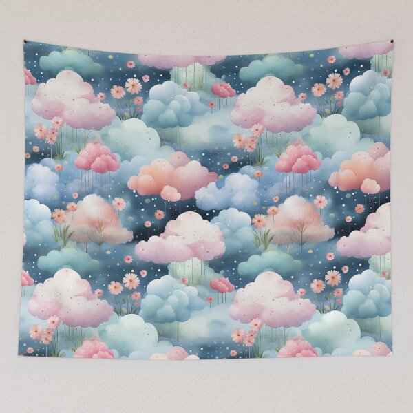 Item preview, Fluffy Clouds and Rainbows 3.3 designed and sold by ananoto.