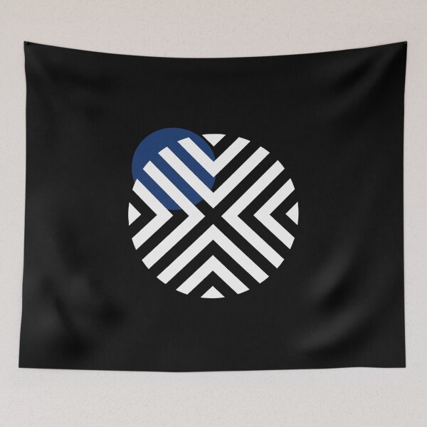 Item preview, Blue dot on circle designed and sold by HOMELON.