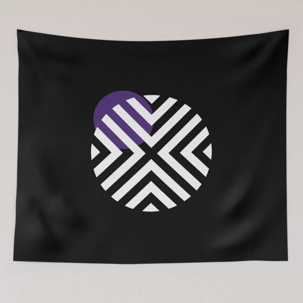 Item preview, Purple dot on circle designed and sold by HOMELON.