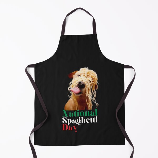 Item preview, National Spaghetti Day Funny Art Design designed and sold by InnaVieru.