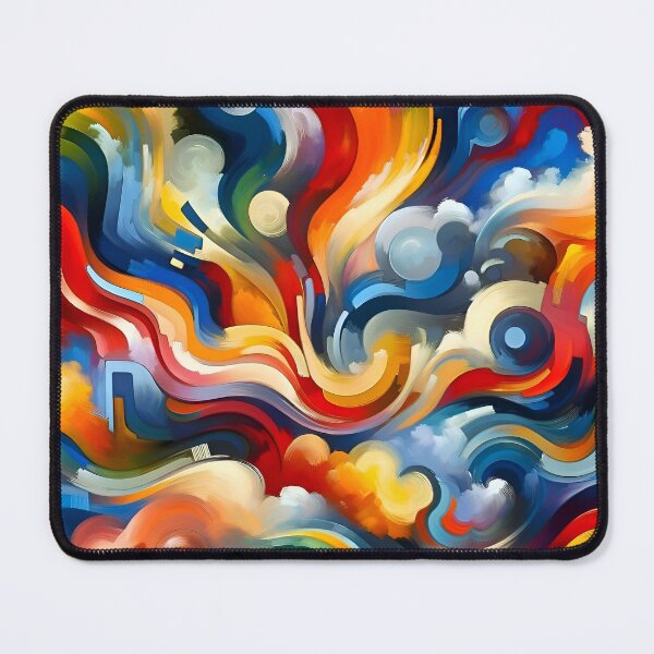 Item preview, "Vibrant Abstraction: Energetic Expression" designed and sold by APARTAI EU.