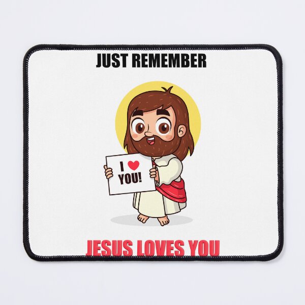 Item preview, Jesus Loves You designed and sold by morbidcandyboutique .