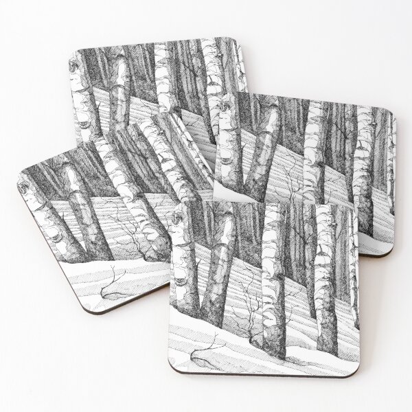 Artikelvorschau, Bäume und Schnee entworfen und verkauft von Gerardo Segismundo.