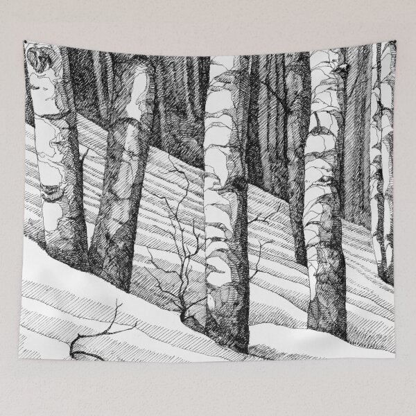 Item preview, trees and snow designed and sold by Gerardo Segismundo.