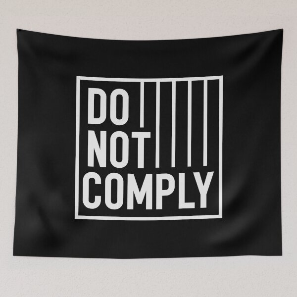 Item preview, Emma Kenny Merch Do Not Comply designed and sold by drawn-nana.