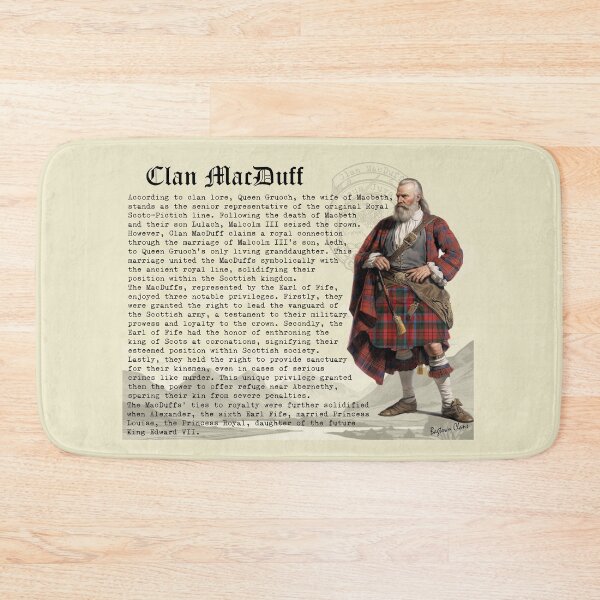 Item preview, MacDuff Scottish Clan History  designed and sold by BagTown Clans.