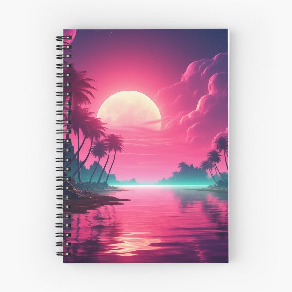 Item preview, Tropic Neon Oasis: Sunset Vibes designed and sold by Mullet Monkey.